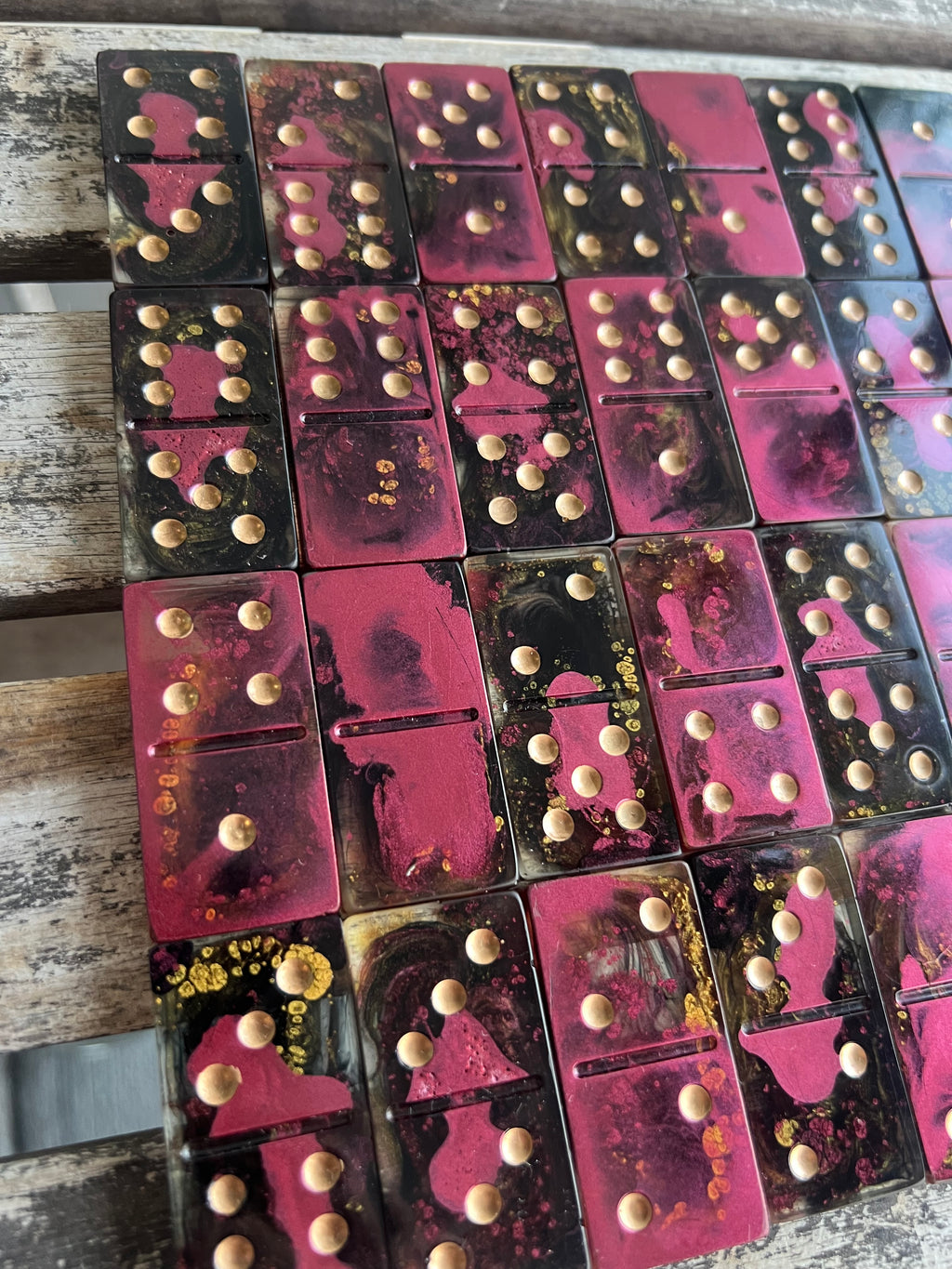 Velvet Flame Domino Set