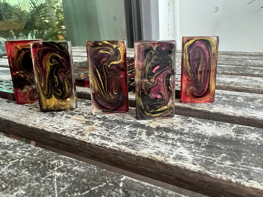 Velvet Flame Domino Set