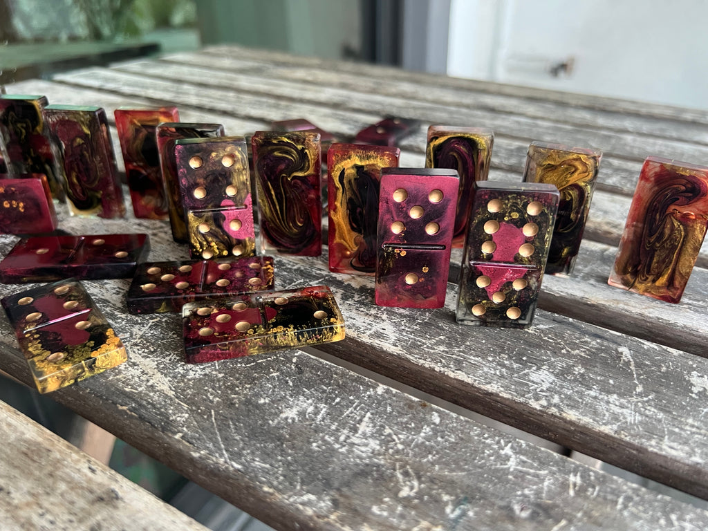 Velvet Flame Domino Set