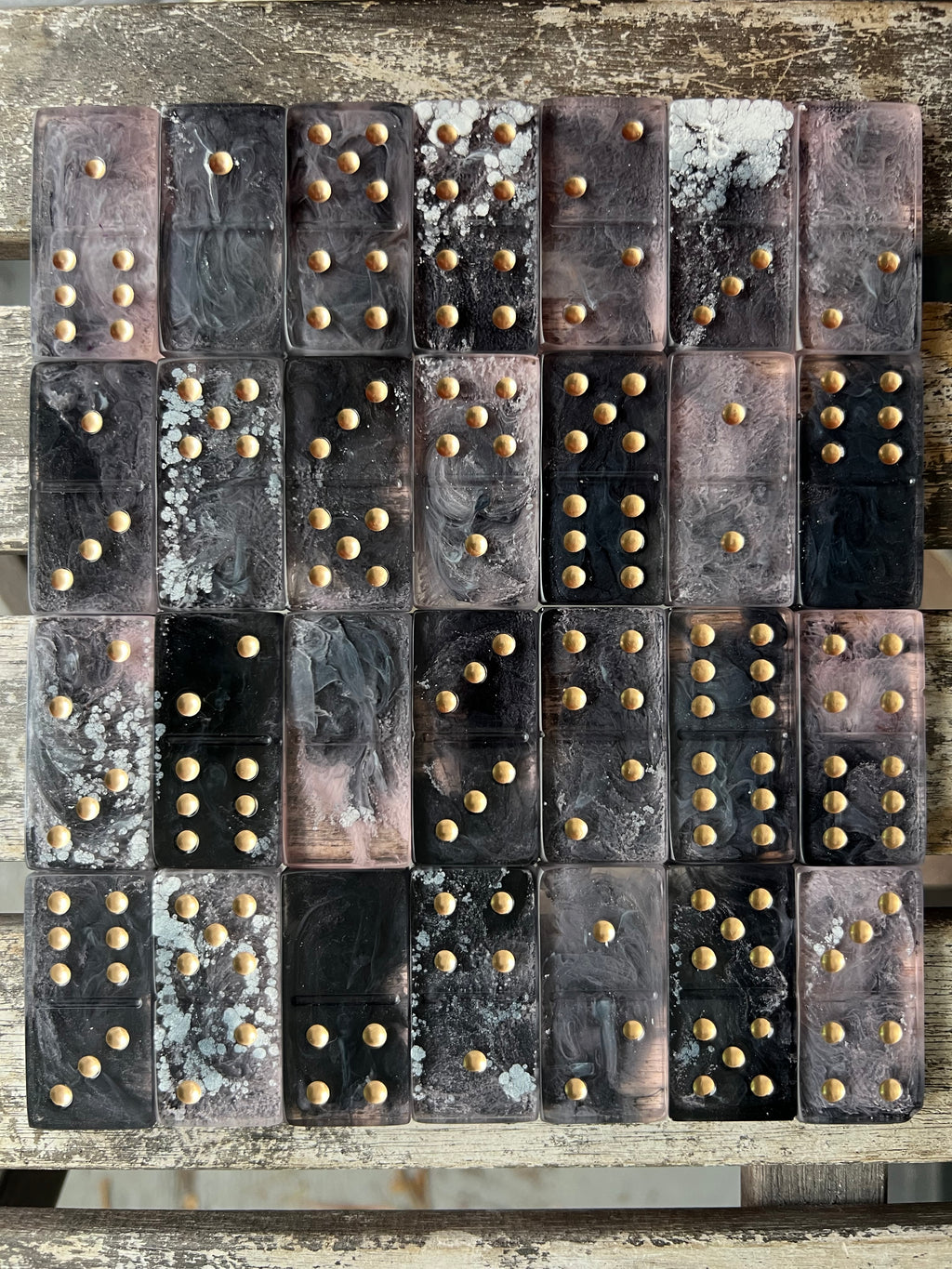 Shadow Rose Domino Set
