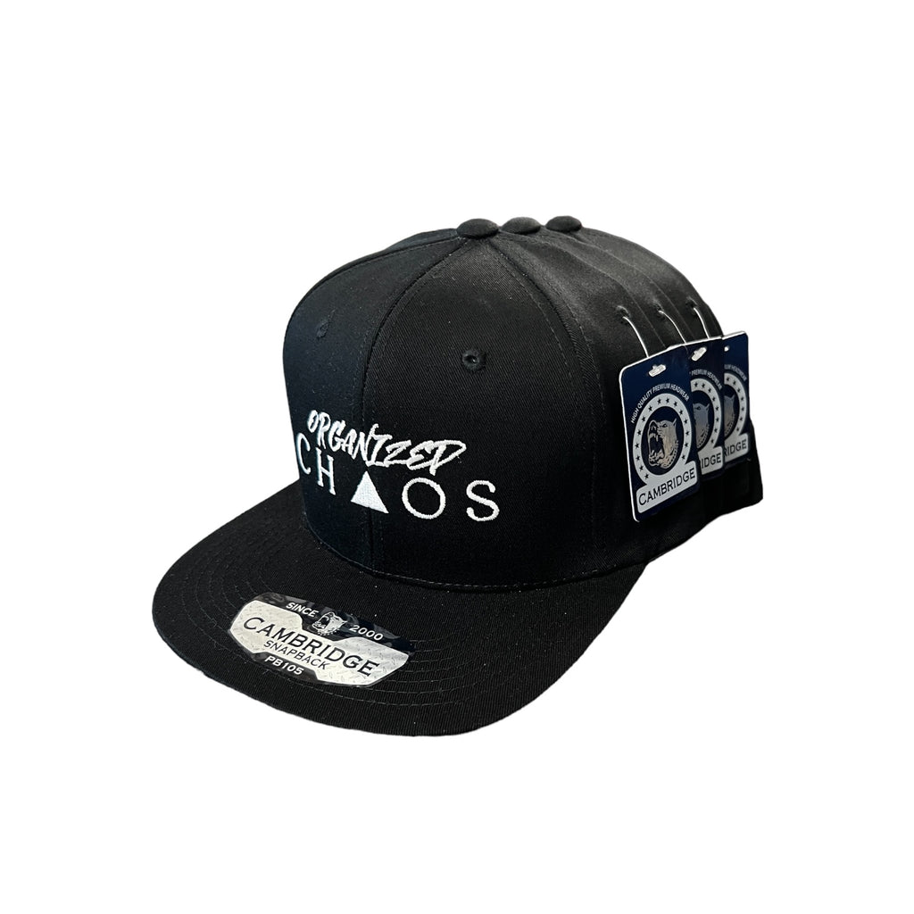 Organized Chaos SnapBack Hat (Black)