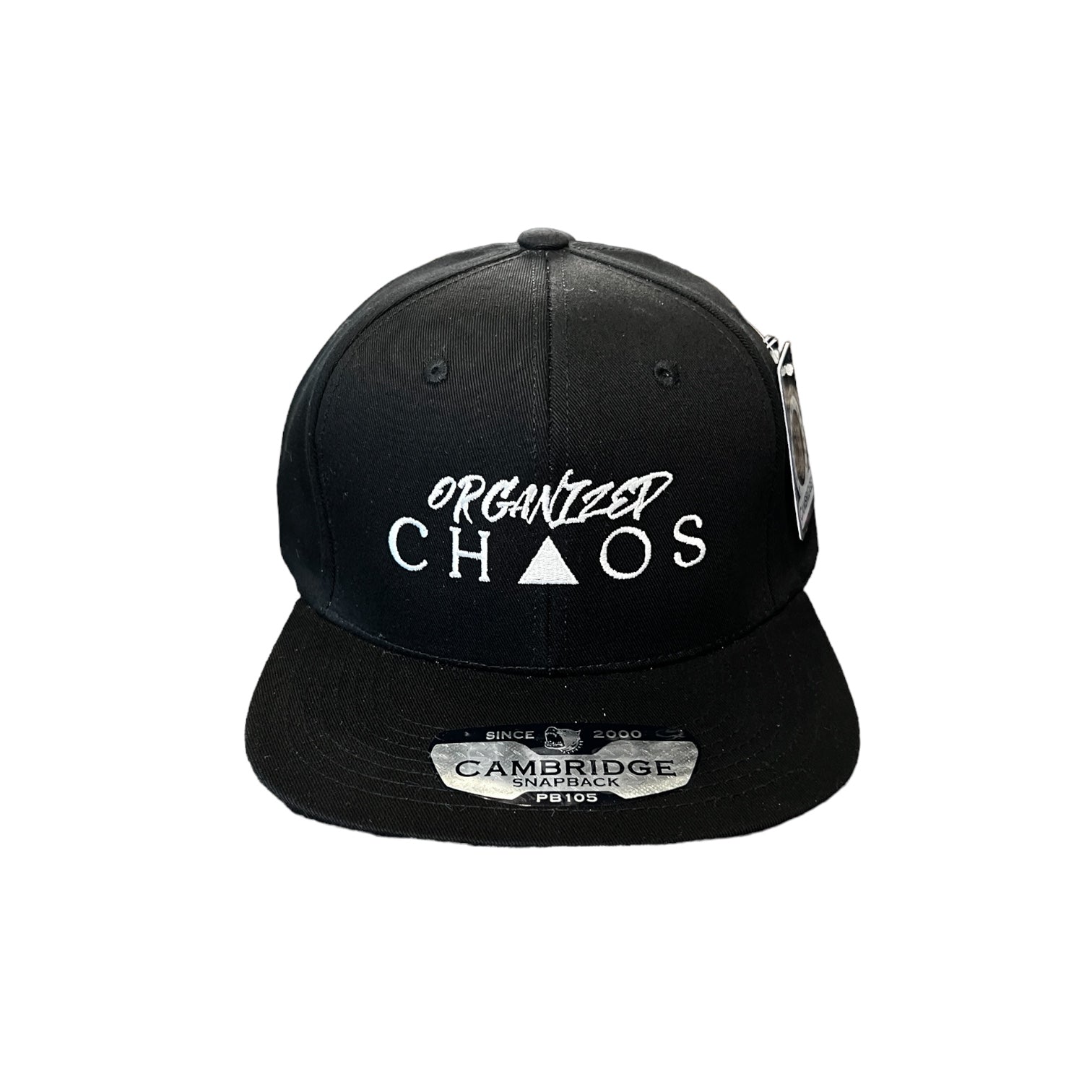 Organized Chaos SnapBack Hat (Black)