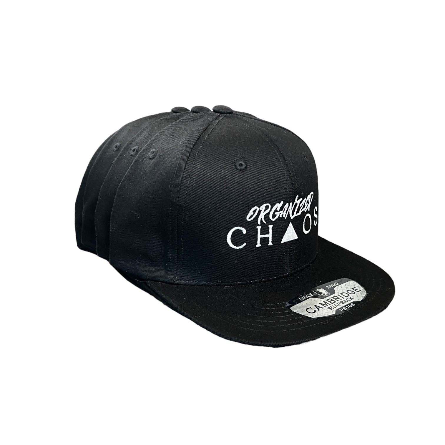 Organized Chaos SnapBack Hat (Black)