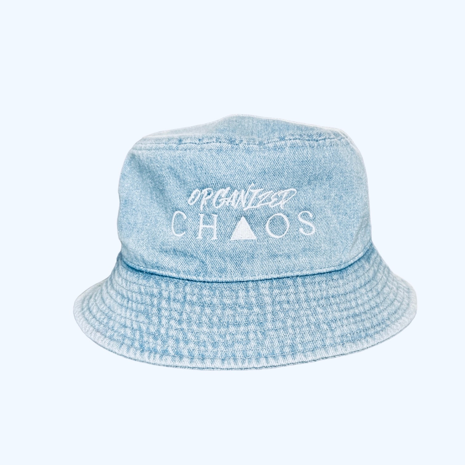 Organized Chaos Denim Bucket Hat